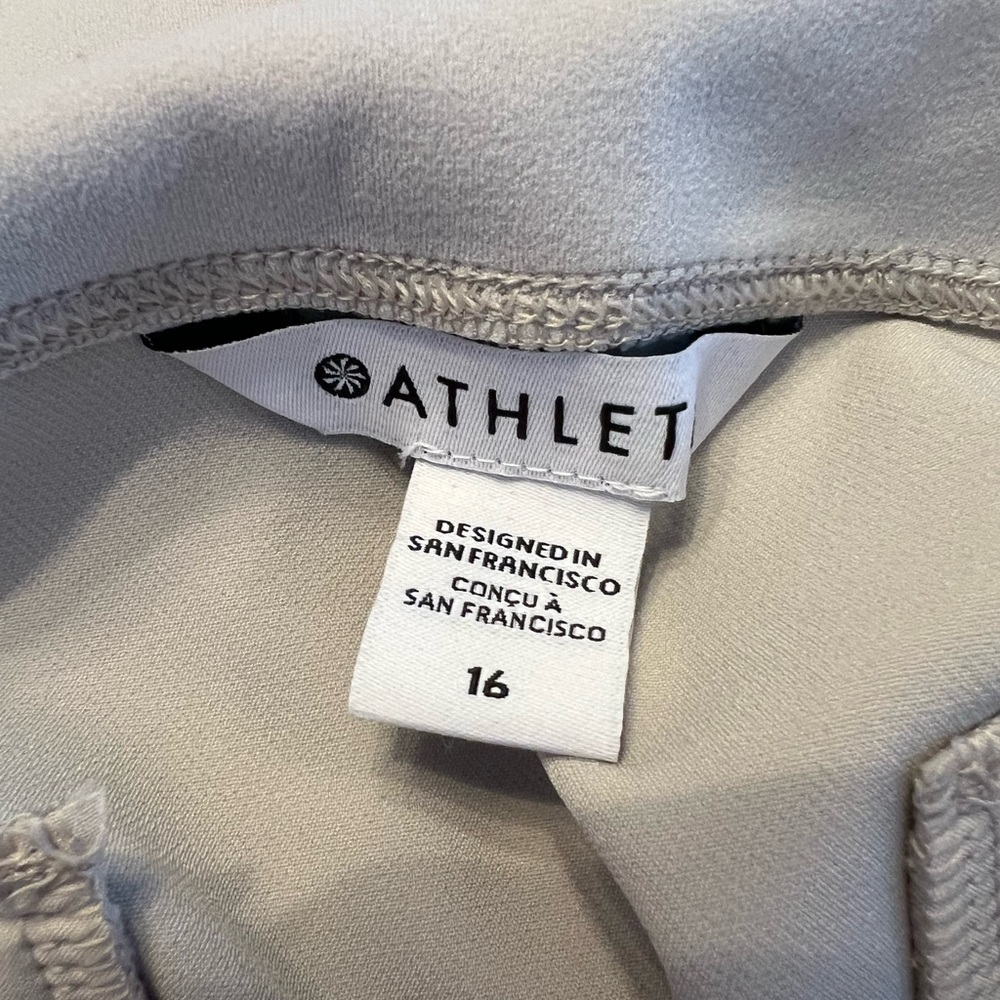 Athleta Creme skinny pants SZ 16 NWOT - Picture 4 of 4